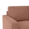 Apollo 3 Seater  Fabric Sofa In Mocha Mousse Velvet Colour