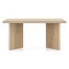 Awdry Rectangular Engineered Wood Coffee Table In Sonoma Oak Finish