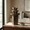 Water Fountain Harmony Falls 3-Tier Water Fountain in Multicolor Colour