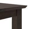 Ava 4 Seater Dining Table In Umber Walnut Finish