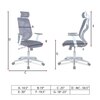Wiweangs High Back Ergonomic Chair in Black Colour
