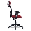 Jeaorda High Back Ergonomic Chair in Red Colour