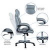 Mearisha High Back Executive Chair in Grey Colour