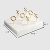 NikkisPride Premium Marble Tic Tac Toe Game Board