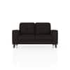 Verona Premium 2 Seater Fabric Sofa in Deep Brown Velvet Colour