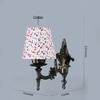 Devansh Metal Electric Wall Light in Antique Gold Colour with Multi Shade Count of 1 Light