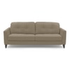 Franco 3 Seater Leather Sofa in Cappuccino Colour