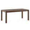 Atlas Solid Wood 6 Seater Dining Table With Rickman Lounge Chairs