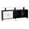Spydercraft Marbay Modern TV Unit in Black Finish