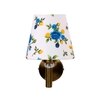 Devansh Metal Electric Wall Light in Gold Colour with Multi Shade Count of 1 Light