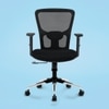 Kepler Brooks Zeus MB Office Desk Chair in Black Colour