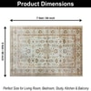 Luxe Home Polyester Golden Dusk Carpet – (5x7 Feet, Multicolor, TPR)