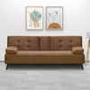 Horizon 3 Seater Sofa Cum Bed In Brown Colour