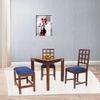 abbie solid wood  4 seater Dining table in  Provincial Teak