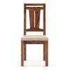 Catria - Martha 4 Seater Dining Table Set (Colour- Wheat Brown , Finish- Teak)