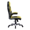 Stylish Gaming Chair In Black &Yellow