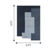 Jaipur Rugs Soft Geometric Jute Dhurrie Rug Black 6x9 ft