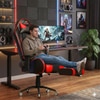 ASE Gaming Gold Series With Footrest Gaming Chair (Red)