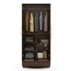 Bocado 2 Door Wardrobe in Columbian Walnut Finish