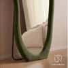 The Artment Green Fluid Reflection Unbreakable Floor Mirror For Home (170 X 70 CM)