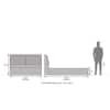 Tyra storage Bed Size - Queen Finish - Classic Walnut