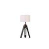 Franklin White Cotton Shade Floor Lamp