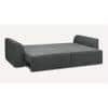 Cacef 3 Pull Out Sofa Cum Bed with storage In Grey Colour