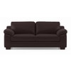 Esquel 3 Seater Leatherette Sofa in Chocolate Colour