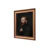 Artistry Black Brown Vincent Van Gogh Self Portrait Canvas Wall Prints Set of 1 Multicolor Matte