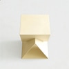 Triora Metal Side Table in Off White Colour