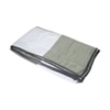Iris White & Green Checkered Cotton Double Bed Dohar Reversible 2 Layer Size 240 X 220 Cms