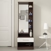 Amora Dressing Table in Choco Walnut Finish
