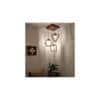Clark Brown Solid Wood Cluster Hanging Light