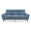 Ronan 3 Seater Fabric Sofa in Denim Blue Colour