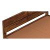 Simplicity Solid Wood King Size Non Storage Bed In Provincial Teak Finish
