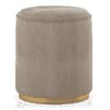 Toledo Upholstered Puffy in Beige Colour