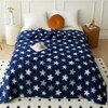 Super Soft Cozy Doube Bed Blanket 240 X 220 Cms  210 Cms
