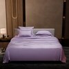 Stoa Paris Super King Size Bedsheet with 4 Pillow Covers  Size Night Lilac