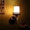 Eliante Elysian Gold And Brown Iron Wall Light With E27 Holder In Gold And Brown Colour