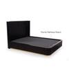 Opus Engineered Wood Queen  Size Bed With Hydraulic Storage (Walnut Brown Finish)