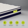 Smarttech Pillowtop Hybrid Pocket Spring Mattress (84 x 48 in, 12 Inches)
