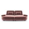 Soho 3 Seater Fabric Sofa In Blush Fabric