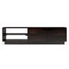 Zephyr Solid Wood TV Unit in Mahogany Finish