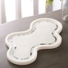Mop Inlay Marble Platter