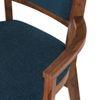 Aurelio Study Chair Without Headrest in Delft Blue Colour