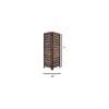 Fiorella Solid Wood 4 Panel Room Divider