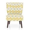 Grace Accent Chair in Sigmund Yellow Color
