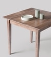 Old Ham Solid Wood 6 Seater Dining Table in Natural Finish
