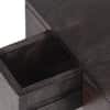Ohio Sheesham Wood Contemporary Foldable Laptop Table in Dark Mahogany Finish