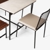 Covent Garden Mild Steel Outdoor Dining Table with Four Chairs and Bench in Grey Colour